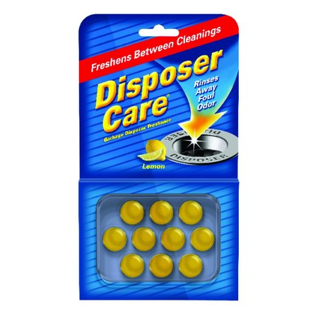 DISPOSER CARE Glisten Tablet Garbage Disposal Freshener , 10PK DPLM12T